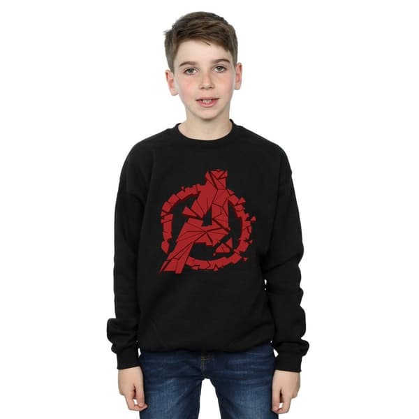 Marvel Avengers Endgame Shattered Logo - tröja för pojkar