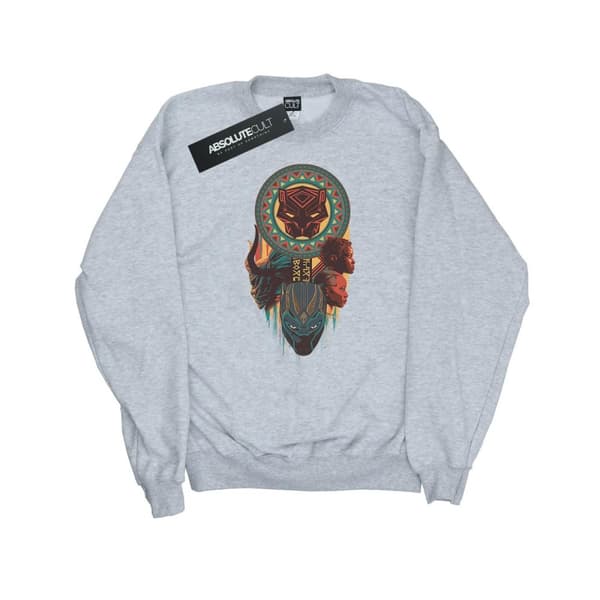 Marvel Womens/Ladies Black Panther Totem Sweatshirt