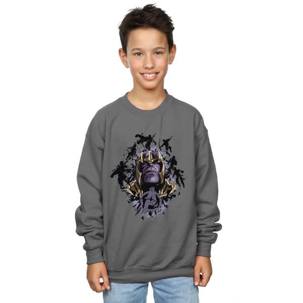 Marvel Pojkar Avengers Endgame Warlord Thanos Sweatshirt