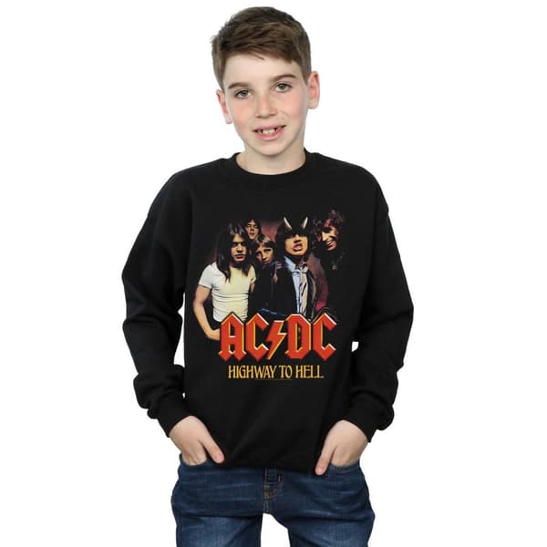 ACDC Boys Highway To Hell Group Sweatshirt