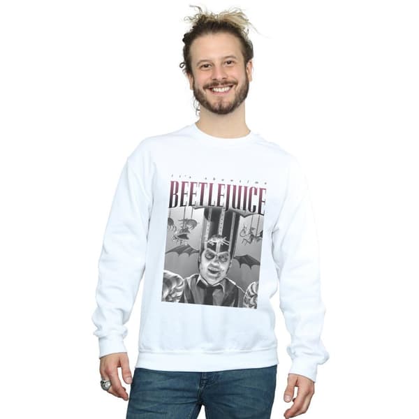 Beetlejuice Mens Circus Homage Sweatshirt