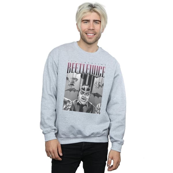 Beetlejuice Mens Circus Homage Sweatshirt
