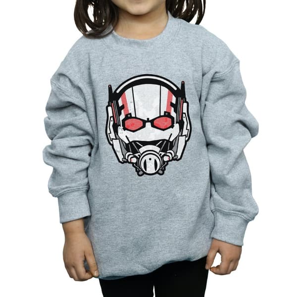 Marvel Girls Ant-Man Helmet Distressed Sweatshirt