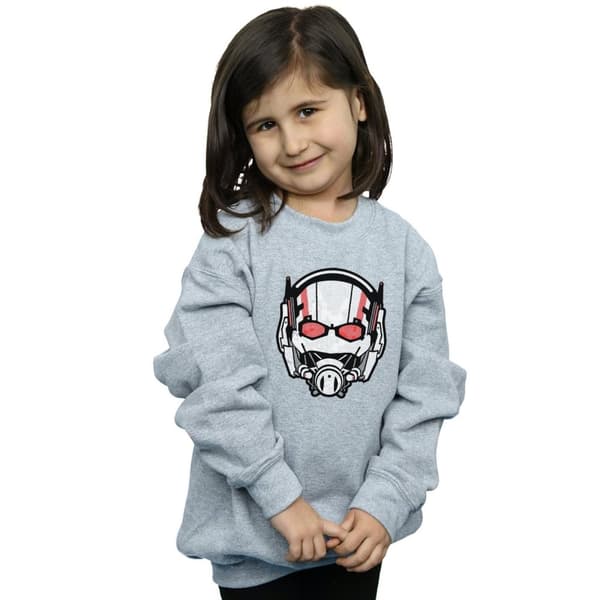 Marvel Girls Ant-Man Helmet Distressed Sweatshirt