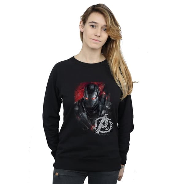 Marvel Womens/Ladies Avengers Endgame War Machine Brushed Sweatshirt
