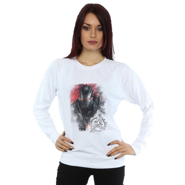 Marvel Womens/Ladies Avengers Endgame War Machine Brushed Sweatshirt