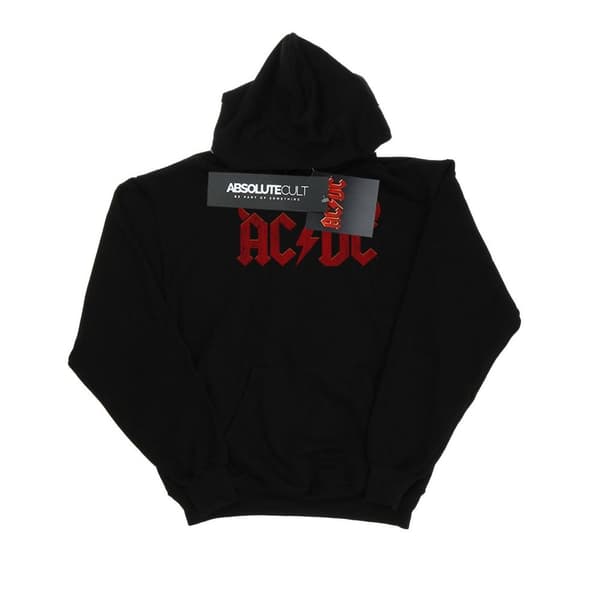 AC/DC Mens Horns Logo Hoodie