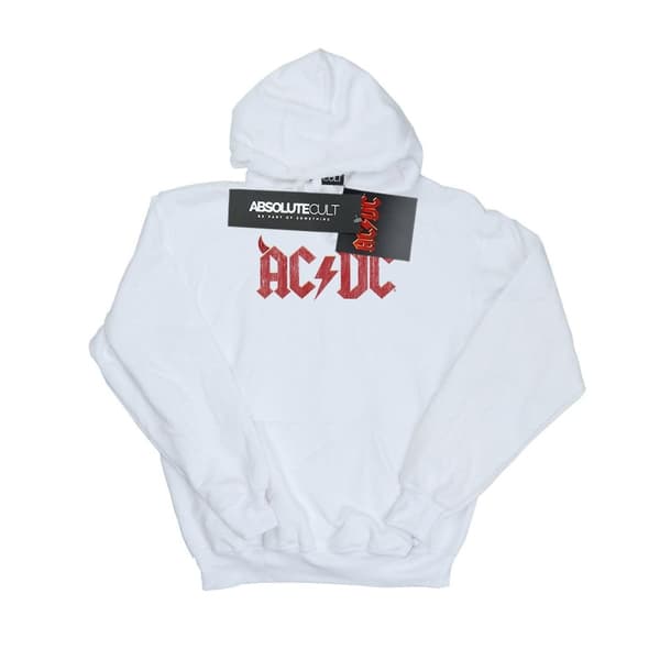 AC/DC Mens Horns Logo Hoodie