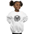 Miniatyrbillede 2 af 3: Marvel Girls Agents Of SHIELD Brushed Logo Sweatshirt