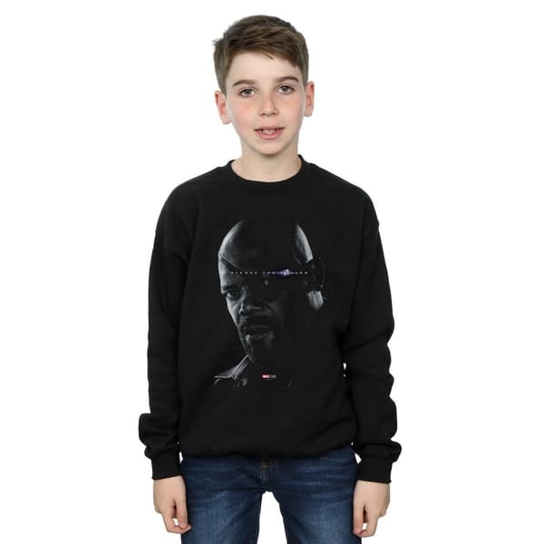 Marvel Pojkar Avengers Endgame Avenge The Fallen Nick Fury Sweatshirt