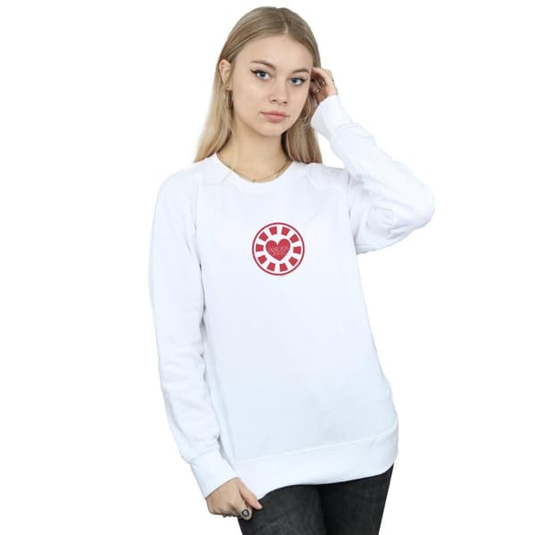 Marvel Dam/kvinnor Avengers Endgame I Love You 3000 Tony Stark Hjärtat-tröja