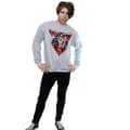 Miniatyrbilde 4 av 5: DC Comics Mens Batman v Superman Battle Sweatshirt