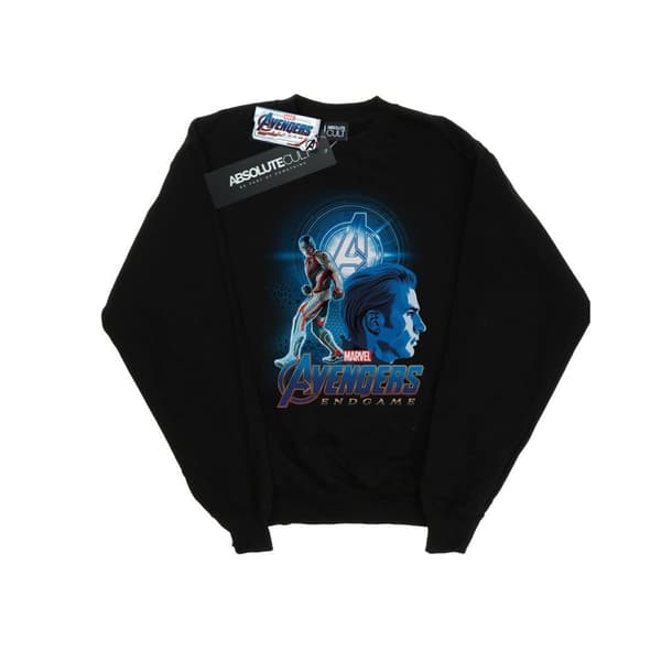 Marvel Mens Avengers Endgame Captain America Team Suit Sweatshirt