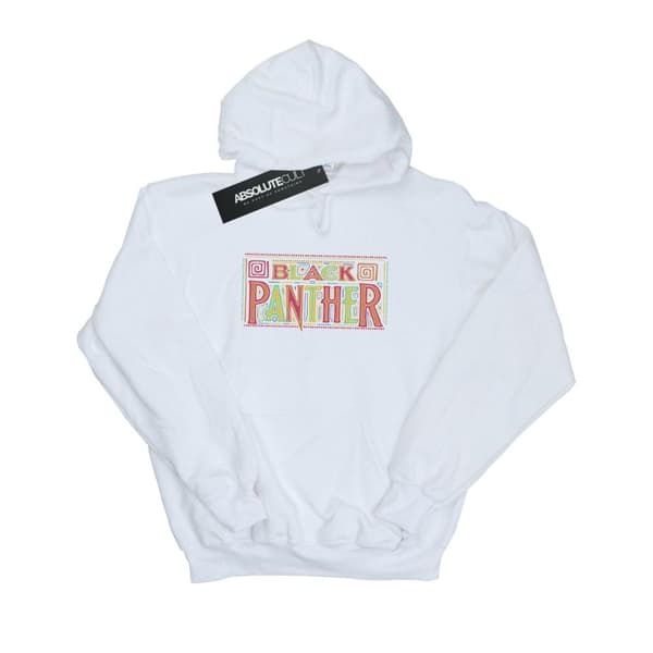 Marvel Mens Black Panther Tribal Logo Hoodie
