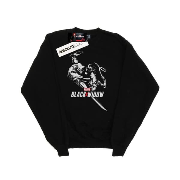 Marvel Black Widow Movie Taskmaster Battle - Sweatshirt för herrar
