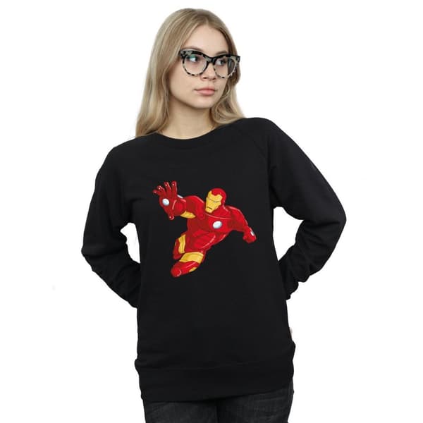 Marvel Dam/kvinnor Iron Man Simple Sweatshirt