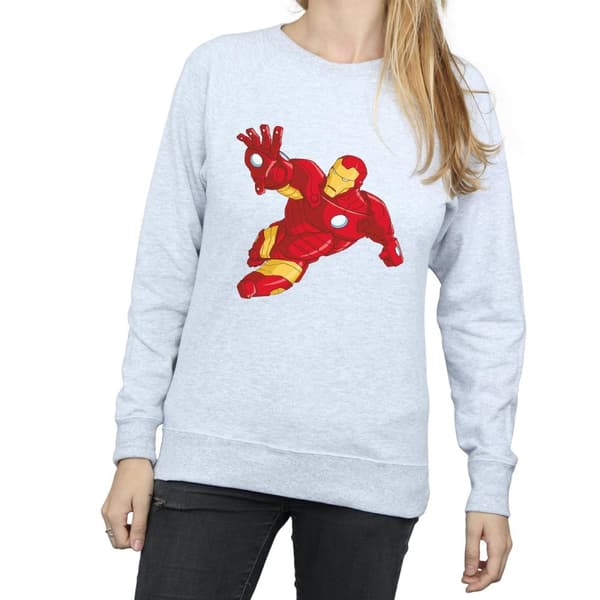 Marvel Dam/kvinnor Iron Man Simple Sweatshirt