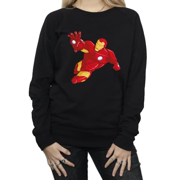 Marvel Dam/kvinnor Iron Man Simple Sweatshirt
