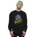 Miniatyrbilde 2 av 3: Beetlejuice Mens Purple Circle Sweatshirt