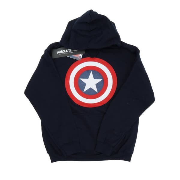 Marvel Mens Captain America Shield Hoodie
