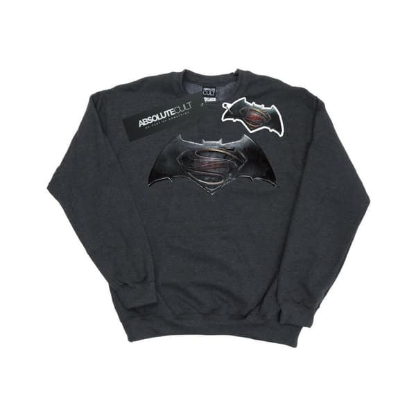 DC Comics Dam/Tjej Batman v Superman Logo Sweatshirt