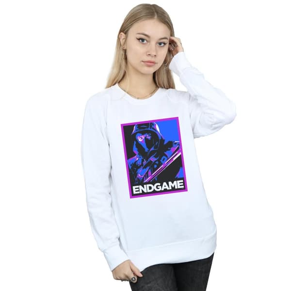 Marvel Womens/Ladies Avengers Endgame Ronin Poster Sweatshirt