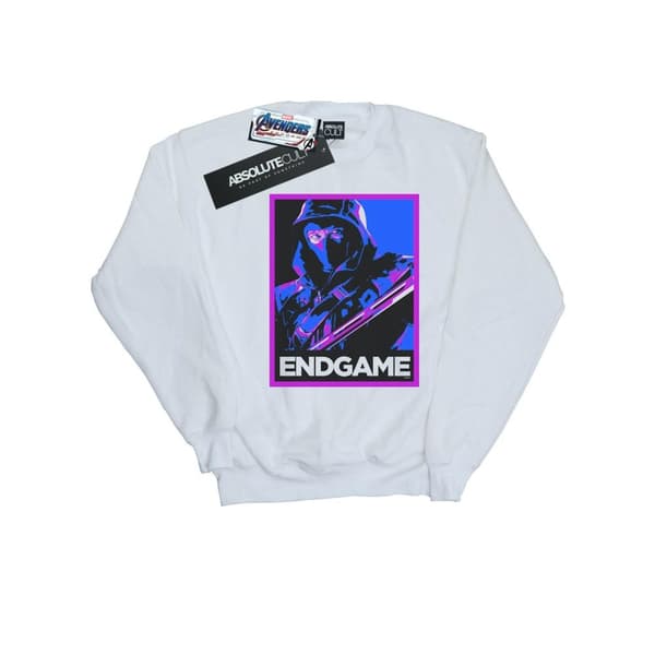 Marvel Womens/Ladies Avengers Endgame Ronin Poster Sweatshirt White XL