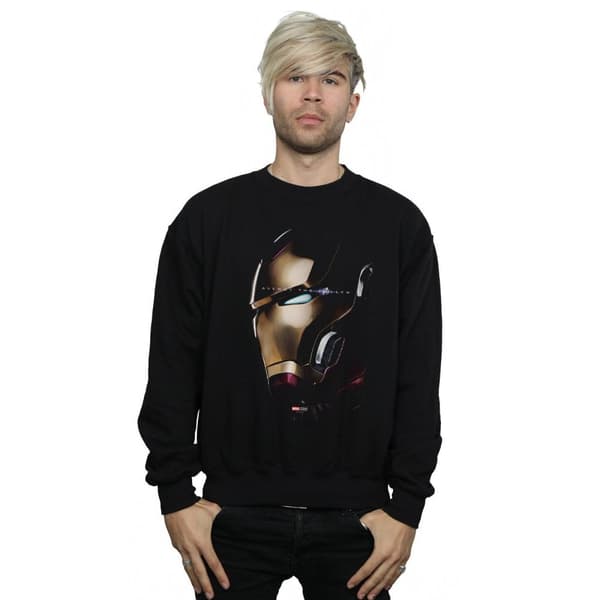 Marvel Mens Avengers Endgame Avenge The Fallen Iron Man Sweatshirt