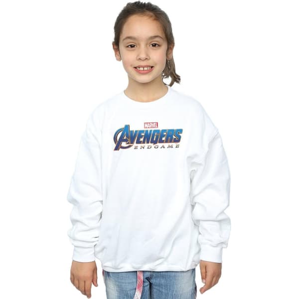 Marvel Girls Avengers Endgame Logo Sweatshirt