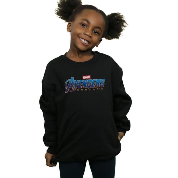 Marvel Girls Avengers Endgame Logo Sweatshirt