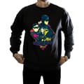 Miniatyrbild 3 av 5: DC Comics Mens Batman TV Series Character Pop Art Sweatshirt