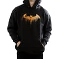 Miniatyrbilde 3 av 5: DC Comics Mens Batman Arkham Knight Halloween Moon Logo Fill Hoodie
