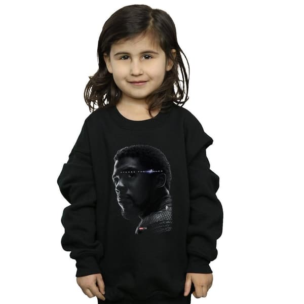 Marvel Avengers Endgame Avenge The Fallen Black Panther-tröja för tjejer