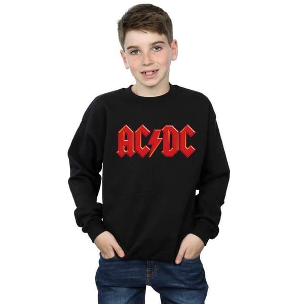 ACDC Boys Red Logo Sweatshirt