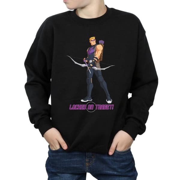 Marvel Boys Hawkeye Locked On Target Sweatshirt