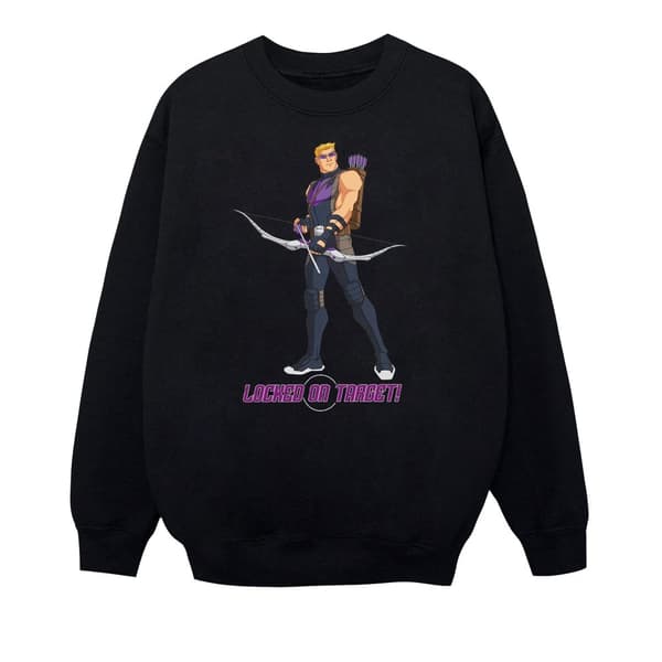 Marvel Boys Hawkeye Locked On Target Sweatshirt