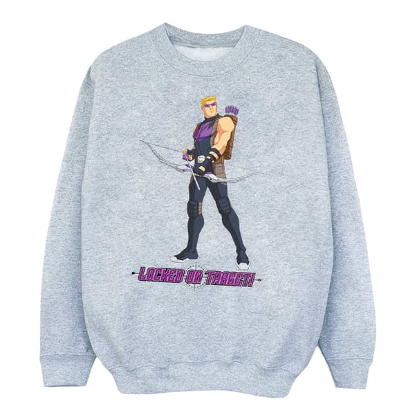 Marvel Boys Hawkeye Locked On Target Sweatshirt