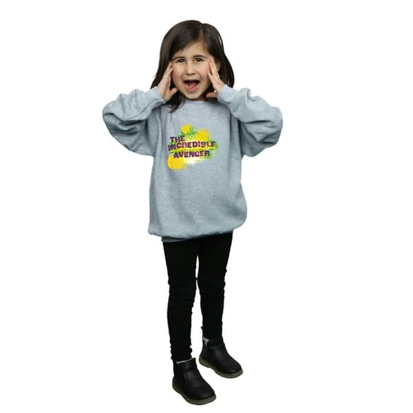 Marvel Girls Hulk Incredible Avenger Sweatshirt