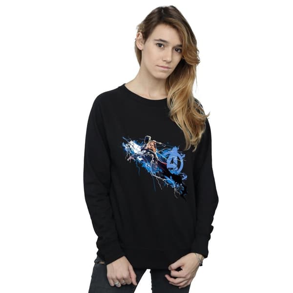Marvel Dam/Tjej Avengers Thor Splash Sweatshirt