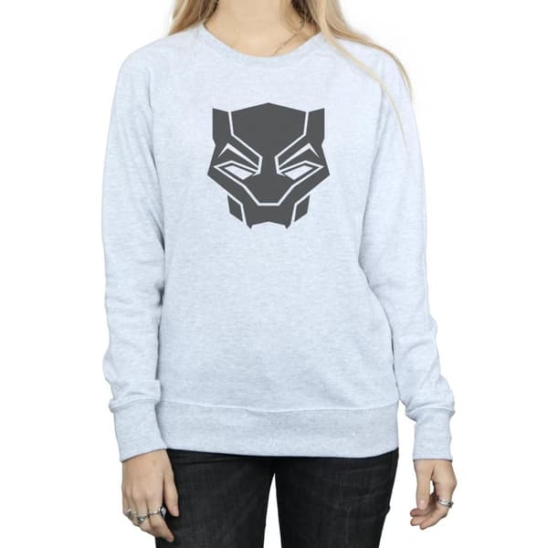 Marvel Womens/Ladies Black Panther Black On Black Sweatshirt
