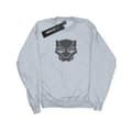 Pikkukuva 1 / 5: Marvel Womens/Ladies Black Panther Black On Black Sweatshirt