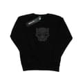 Miniatyrbild 1 av 5: Marvel Dam/Tjej Svart Panther Svart På Svart Sweatshirt