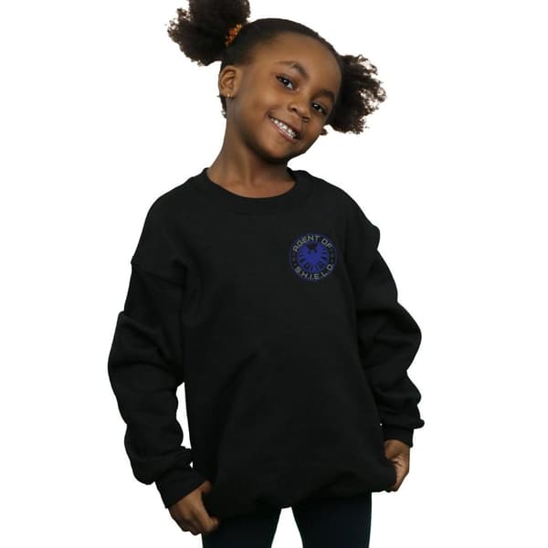 Marvel Sweatshirt med brösttryck Agents Of SHIELD för flickor