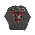 Miniatyrbilde 5 av 5: DC Comics Womens/Ladies Batman v Superman Battle Sweatshirt