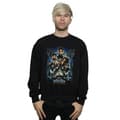 Miniatyrbilde 2 av 3: Marvel Mens Black Panther Movie Poster Sweatshirt