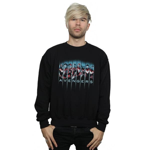 Marvel Mens Avengers Endgame Team Tech Assemble Sweatshirt