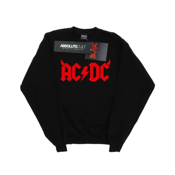 AC/DC Womens/Ladies Horns Logo Sweatshirt