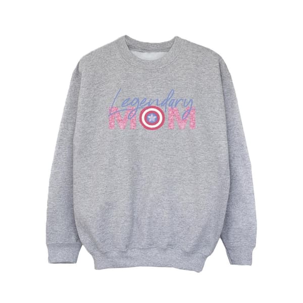 Marvel Girls Avengers Captain America Mum Sweatshirt