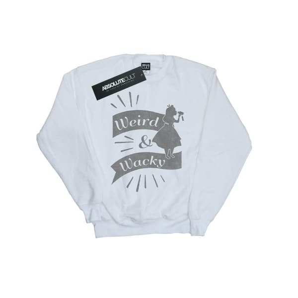 Disney Womens/Ladies Alice In Wonderland Weird And Wacky Sweatshirt