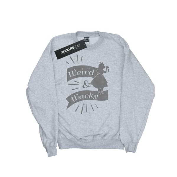 Disney Womens/Ladies Alice In Wonderland Weird And Wacky Sweatshirt